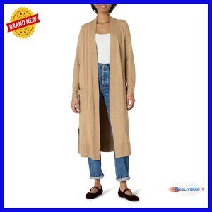 Lightweight Duster Cardigan Sweater Regular Fit Viscose Blend